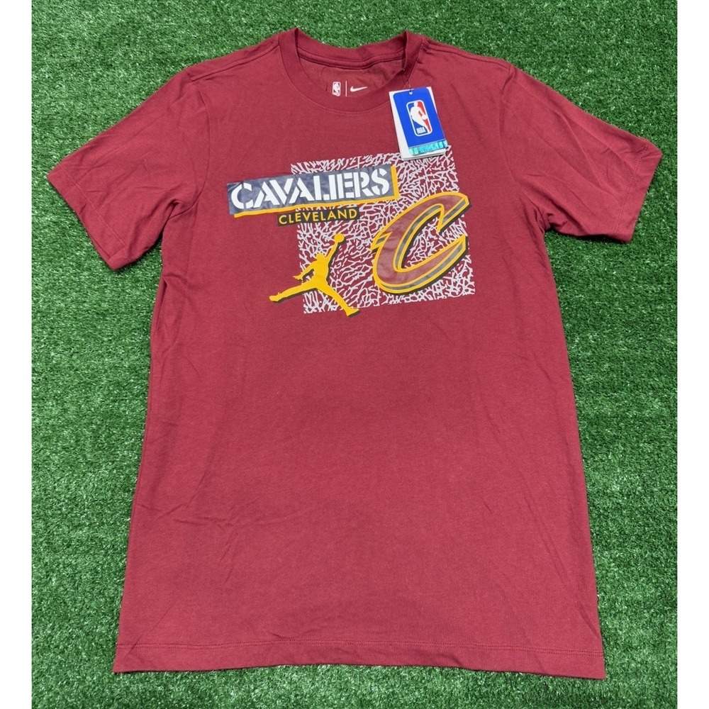 Nike Cleveland Cavaliers Basketball Dri-Fit Shirt Jordan Men's Small NWT